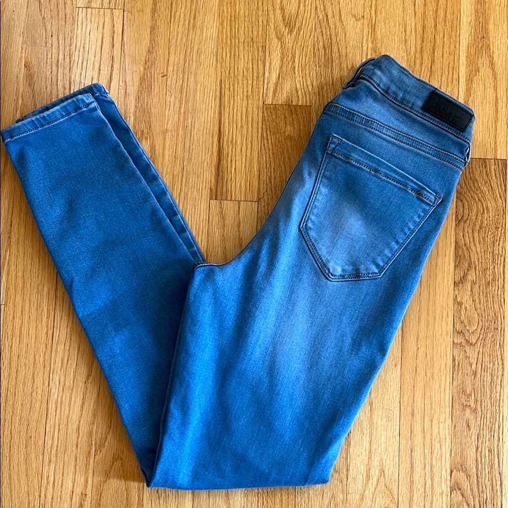 NICOLE MILLER Soho High Rise Skinny Jeans
